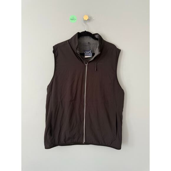 Chaps Golf Black Zip-Up Vest – Men’s Size XL NWT - Picture 1 of 5